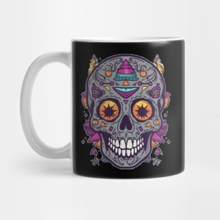 Halloween Dia De Los Muertos Mug